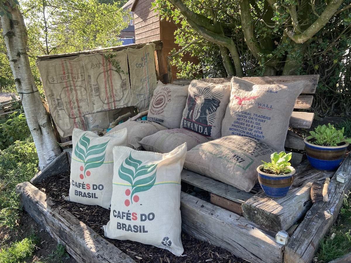 Used 2025 coffee sacks