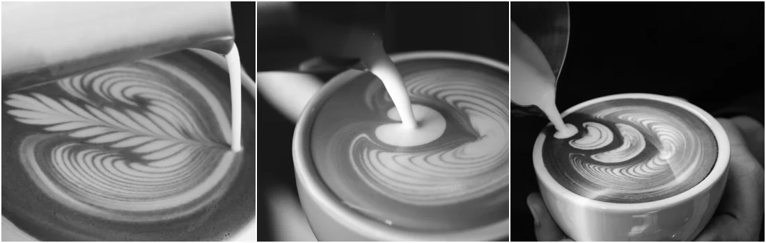 Latte art training