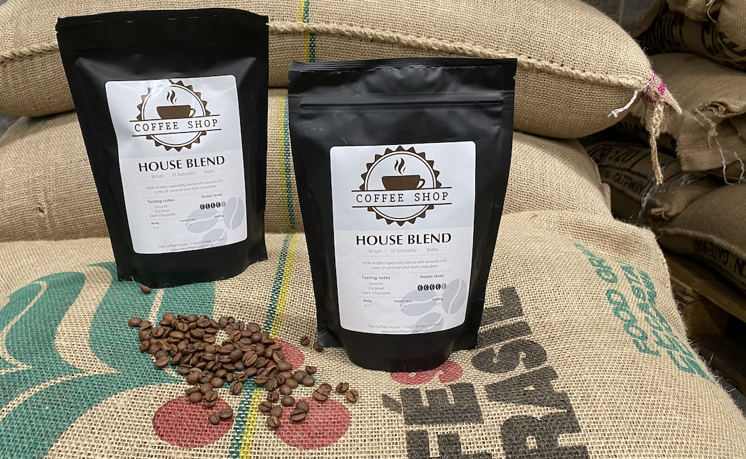 Bespoke white labelling for coffee