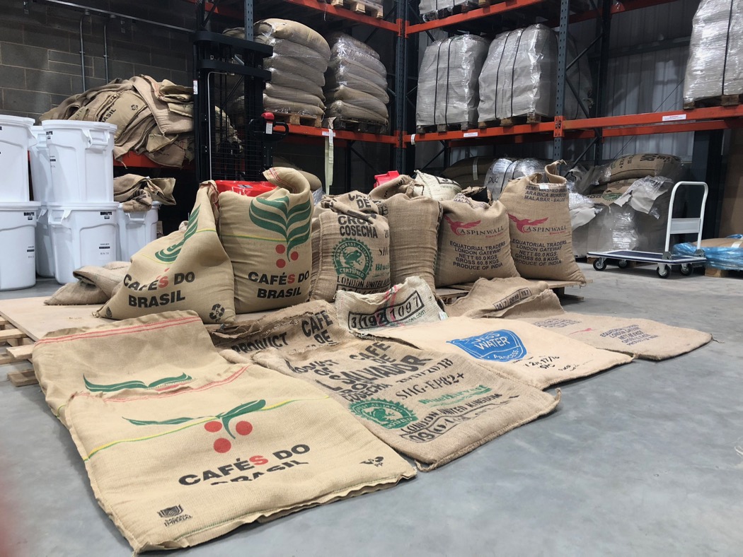 Used 2025 coffee sacks